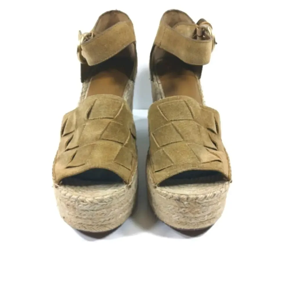 Marc Fisher Espadrille Platform Sandals GUC Size 11M      SS1501